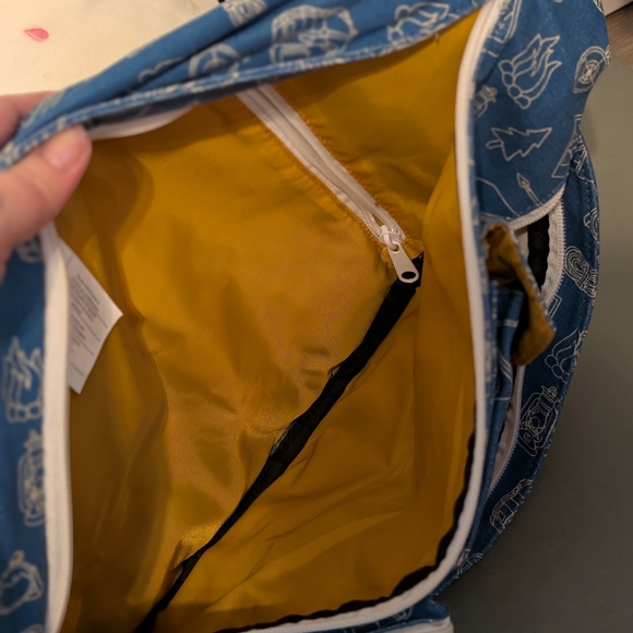 KAVU Blue Sling Bag with White Outdoor Print - Picture 5 of 5